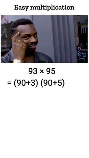 Fast Multiplication trick with animation #ai #animation