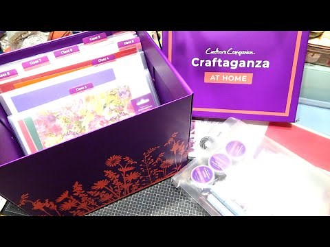 Crafter's Companion Craftaganza at Home Kit Unboxing! A Look at Each & Every Piece!