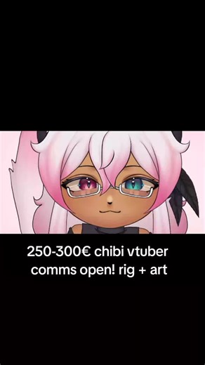 vtuber rig. showcase #live2d #vtuber #vtubermodel #rig #comission