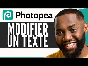 Comment Modifier Un Texte Dans Photopea ( FACILE )