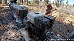 4.3K views · 13 reactions | The challenge of Train Mountain's 36 miles of mainline through the woods? Clearing pine debris off the track. The engineering minds have some rail-based solutions, though. Here's one of them! | Train Mountain Railroad | Facebook