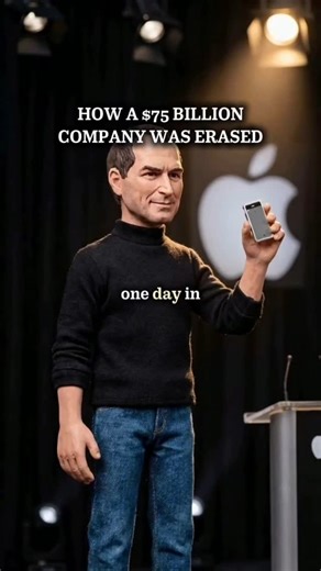 @business.shorts on Instagram: "What do you do when you dominate an entire market… And someone shows you the future? You laugh at them. Then you die. 2007. BlackBerry owned 50% of the smartphone market. Presidents, CEOs, Wall Street – everyone had a BlackBerry. Then Steve Jobs unveiled the iPhone. BlackBerry's Response: Co-CEO Jim Balsillie saw it and said: "It's a toy. No physical keyboard? Nobody will type on glass." They genuinely believed the iPhone would fail. Why They Were Confident: 📱 Bl
