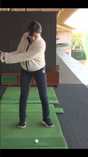 [Improving the hook] A swing technique that makes it easier to rotate your upper body #golflesson...