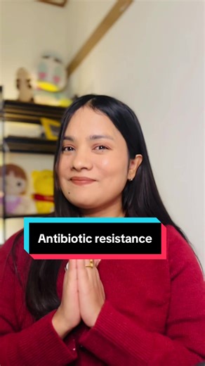 Antibiotic resistance happens when bacteria no longer respond to antibiotics. This makes infections harder to treat. How can we prevent it? ✔️ Use antibiotics only when prescribed ✔️ Always complete the full course ✔️ Never use antibiotics for viral illnesses ✔️ Maintain hygiene and stay vaccinated. ✅Disclaimer This content is for awareness only. Always consult a healthcare professional before using antibiotics. #nursemummas #foryoupage #nepalitiktok