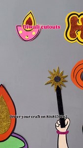 Diwali cutouts #school #preschool #softboard #diwali #creative #viralreels #festival #craft #papercutouts | Jyoti Arts