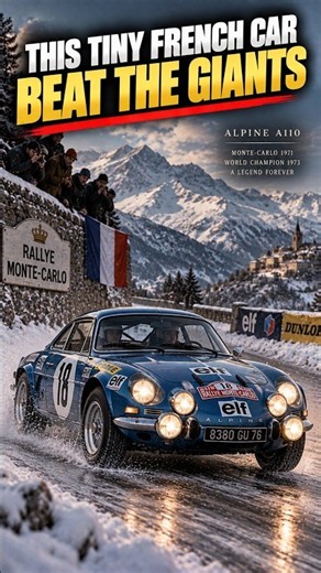 This Tiny French Car Beat the Giants | Alpine A110