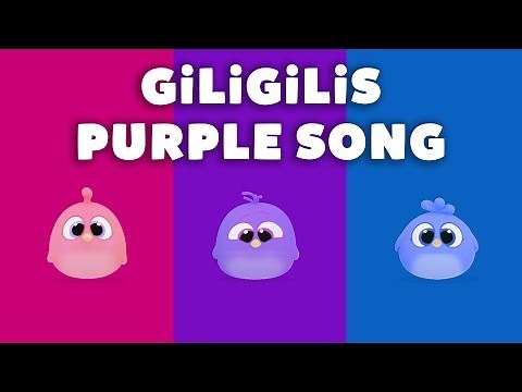 The PURPLE Song | Learn Colors | Phonic Song for Children | Nursery Rhymes for Kids | LONG VERSION