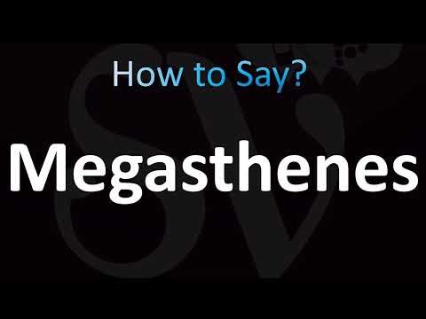 How to Pronounce Megasthenes (CORRECTLY!)