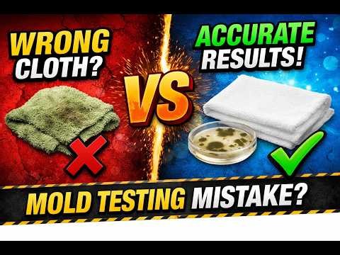 Why the Right Sampling Cloth Matters in Mold Testing (Most People Miss This)
