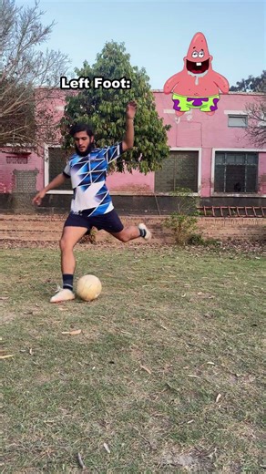 Right foot vs Left foot