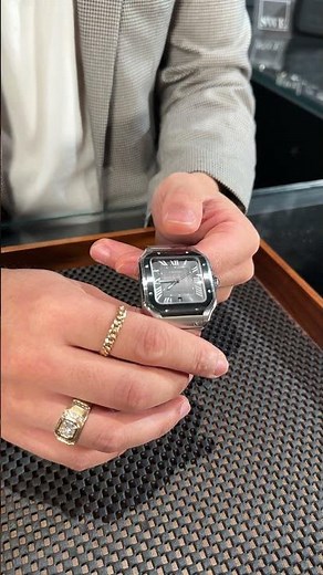 Cartier Santos Steel DLC Grey Dial Mens Watch WSSA0037 Review | SwissWatchExpo