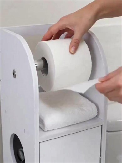 Toilet Paper Roll Holder White PVC Free Standing Bathroom Storage Cabinet Shelf with Slide-Out Door for Hand Towels & Toiletries #ToiletPaperHolder #BathroomStorage #FreeStandingCabinet #ToiletRollHolder #BathroomShelf #SlideOutStorage #BathroomOrganizer #ToiletriesStorage #WhiteBathroom #BathroomCabinet #ToiletPaperHolder #BathroomStorage #FreeStandingCabinet #BathroomOrganizer #ToiletRollHolder