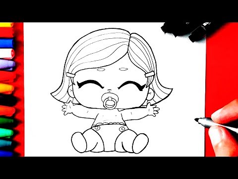 COMO DIBUJAR UNA MUÑECA BEBÉ