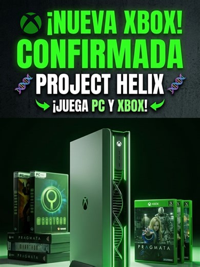 Oficial: Así es PROJECT HELIX, la Nueva Xbox que también es PC 🤯 ¿Es el fin de las consolas tradicionales tal y como las conocemos? ¡Xbox acaba de cambiar el juego para siempre! En este nuevo video de 2PLAYERMX analizamos la tremenda bomba del día: el anuncio oficial de su consola de próxima generación bajo el nombre clave Project Helix. La nueva CEO de Xbox, Asha Sharma, ha confirmado que este sistema será un revolucionario híbrido capaz de correr tanto tus juegos de Xbox como tus títulos de P
