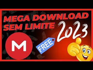 MEGA Download como burlar o LIMITE do Download simples e FACIL atualizado 2023 #mega