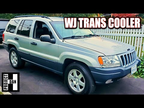 2002 JEEP GRAND CHEROKEE REFRESH PART 2 - TRANSMISSION COOLER INSTALL