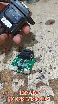 Deye Hybrid Inverter No Display Problem? #share #ongridinverter #deye #nodisplay #repair