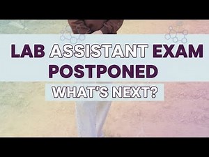 🕕“Exam Postponed? 🤔📢 Ab 90-Day Lab Assistant Series🎯📚 Full Speed Par! 🚀🔥 Next Kya Karna Hai…?🫤”