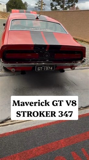 Ford Maverick GT V8 1974 STROKER 347 da Performance V8 BR! #opalaemaverick #fordmaverick #maverick