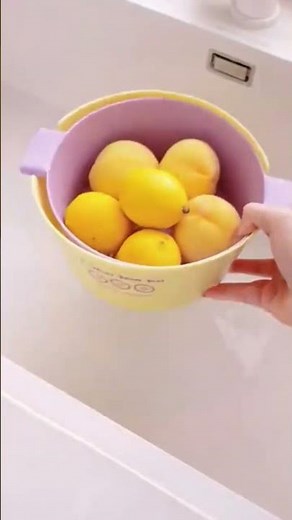 Double Layer Colander A Must Have Kitchen Tool for Every Home #colanderset