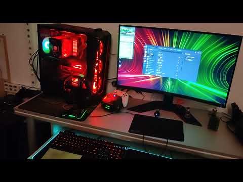 razer chroma - asrock polychrome adressable rgb set test