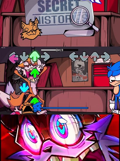 Sonic Confrontation with Imposters in FNF Secret Histories
