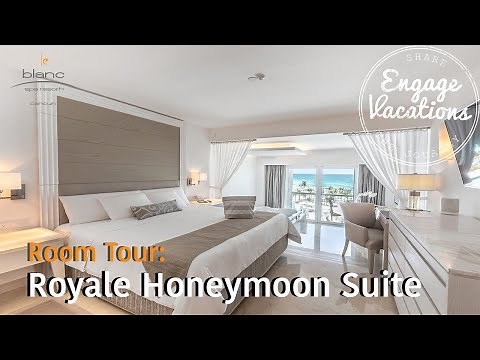 Le Blanc Cancun Royale Honeymoon Oceanfront Suite Tour