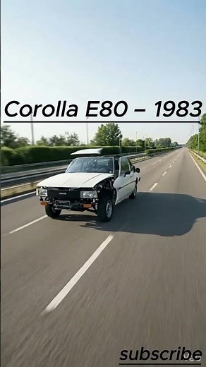 Evolution of Toyota Corolla (1966–2018) | Realistic Transformation