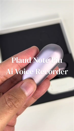 Plaud NotePin Voice Recorder: Transcribe Effortlessly
