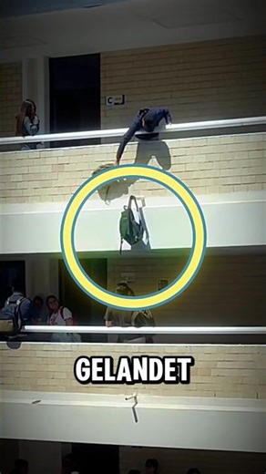 Der Rucksack, der nicht fällt #shorts