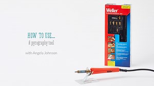 Produce your art with fire using the super-cool Weller Pyrography Tool. Discover how to use the tool effectively with 9 heads included and what you can do with them. | docrafts