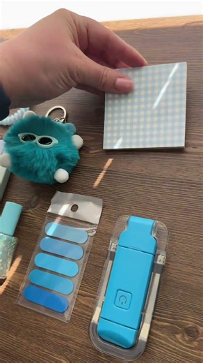 Packing blue box 💙#stationery #packingorders #stationerylover #asmrpacking #smallbusiness