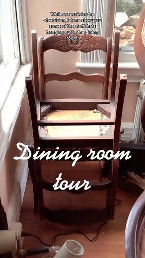 A quick tour of the dining room #Victorian #renovation #victorianhouse #1800shome #VibeWithUs #foryoupage #fyp #diningroom
