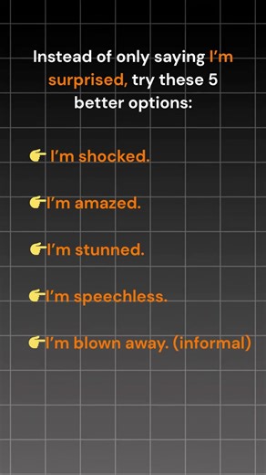 Stop Saying I’m Surprised | Learn With Shivam #learnwithshivam #englishspeaking