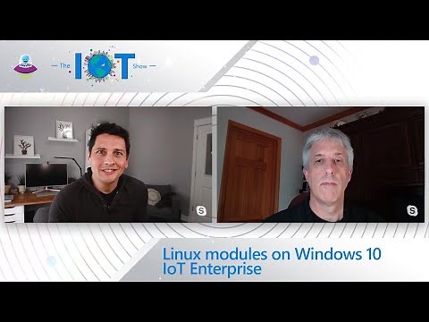 Linux modules on Windows 10 IoT Enterprise