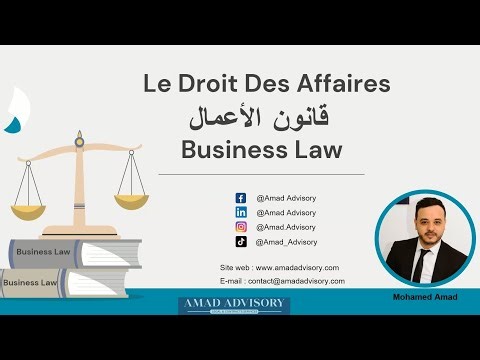 Comprendre le droit des Affaires (pratique) - فهم قانون الأعمال