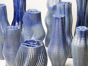 3D Ceramic Printed Vases — Studio RAP
