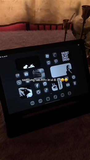 Should i make a tutorial of the glass icon ? #samsungtab #ui8 #taba9plus #samsung #tablet