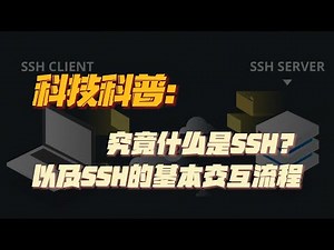 科技科普：究竟什么是SSH？以及SSH的基本交互流程