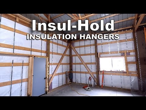 How-to Super Insulate a Post Frame ― Install Insul-Hold Hangers