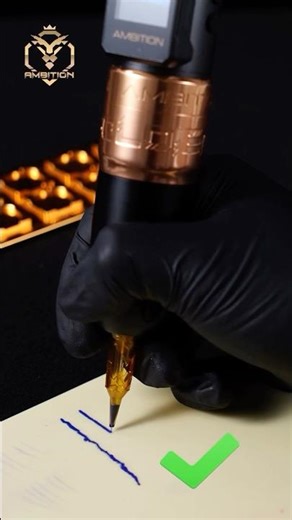 Ambition Soldier 270 Wireless Tattoo Machine.High Torque Brushless Motor – Smooth, stable, powerful.