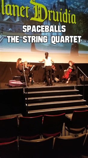 4.7K views · 59 reactions | Spaceballs The String Quartet Music Arranged by Cody Chavez #spaceballs #johmorris | Nostalgic Nebula | Facebook