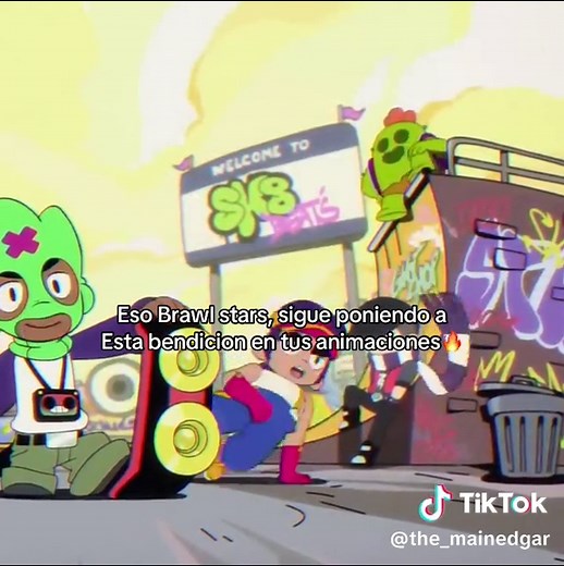 Edgar y Colette: Animaciones en Brawl Stars