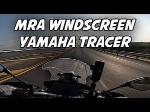 Review of the MRA Windscreen for the Yamaha Tracer