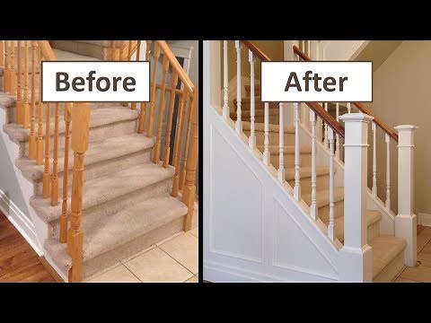 How to Make a Closed Stringer Staircase from an Open Stringer Staircase