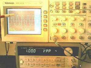 AC DC electricity (oscilloscope & signal generator)