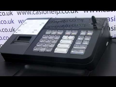 Casio SE-S10 / PCR-T280 Cash Register Instructions: Paper Saving Function