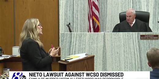 Nieto suit against WCSO dismissed