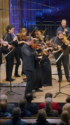 This old piece has serious energy 🎵❤️ #music #baroque #telemann #violin #orchestra