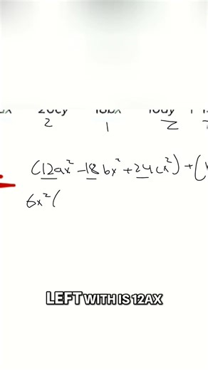 Master Factoring: Simplify Algebraic Expressions Easily! #shorts